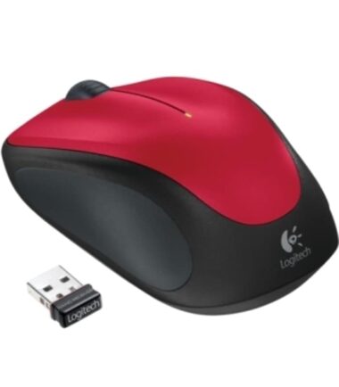 LOGITECH M235 Optical Wireless miš crveni