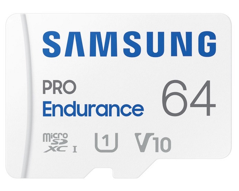 SAMSUNG Memorijska kartica PRO Endurance MicroSDXC 64GB U3 + SD Adapter MB-MJ64KA