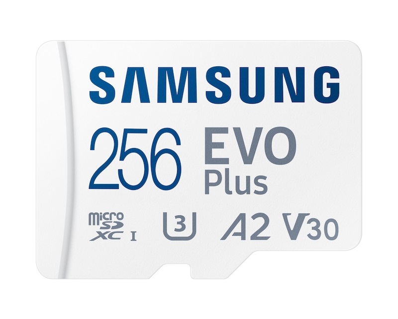 SAMSUNG EVO PLUS MicroSD Card 256GB class 10 + Adapter MB-MC256KA