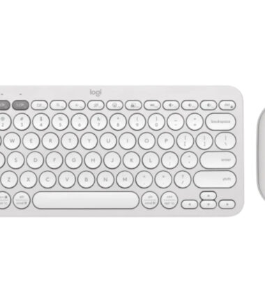 LOGITECH Pebble2 Wireless Combo US tastatura + miš bela