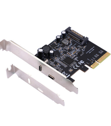 E-GREEN PCI-Express kontroler 3.0 x 4 na USB 3.2 TipC + 20W QuickCharge port