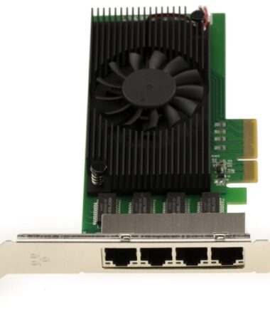E-GREEN PCI-Express kontroler 4-port 2.5 Gigabit Ethernet (Intel I225)